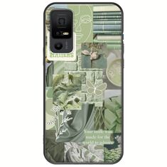 Aesthetic Green TCL 40 NXTPAPER 5G Black TPU (Μαύρη Σιλικόνη)