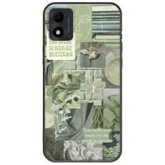 Aesthetic Green TCL 305i Black TPU (Μαύρη Σιλικόνη)