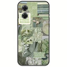 Aesthetic Green Xiaomi Poco M4 5G Black TPU (Μαύρη Σιλικόνη)