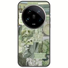 Aesthetic Green Xiaomi 14 Ultra 5G Black TPU (Μαύρη Σιλικόνη)