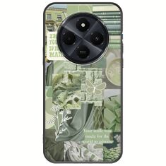 Aesthetic Green Xiaomi Poco C75 4G Black TPU (Μαύρη Σιλικόνη)