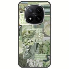 Aesthetic Green Xiaomi Poco X7 5G Black TPU (Μαύρη Σιλικόνη)