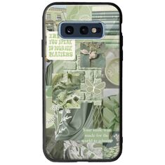 Aesthetic Green Samsung Galaxy S10e Groove TPU (Tempered Glass και TPU)