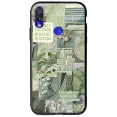 Aesthetic Green Xiaomi Redmi Note 7 Groove TPU (Tempered Glass και TPU)