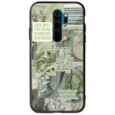 Aesthetic Green Xiaomi Redmi Note 8 Pro Groove TPU (Tempered Glass και TPU)