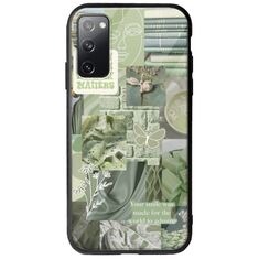 Aesthetic Green Samsung Galaxy S20 Groove TPU (Tempered Glass και TPU)