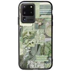 Aesthetic Green Samsung Galaxy S20 Ultra Groove TPU (Tempered Glass και TPU)
