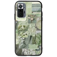 Aesthetic Green Xiaomi Redmi Note 10 Pro / 10 Pro Max Groove TPU (Tempered Glass και TPU)