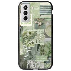 Aesthetic Green Samsung Galaxy S22 Plus Groove TPU (Tempered Glass και TPU)