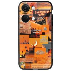 Aesthetic Orange OnePlus Nord 3 5G Groove TPU (Tempered Glass και TPU)