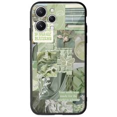 Aesthetic Green Xiaomi Redmi 12 5G Groove TPU (Tempered Glass και TPU)