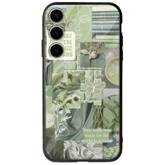 Aesthetic Green Samsung Galaxy S25+ 5G Groove TPU (Tempered Glass και TPU)