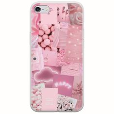 Aesthetic Pink iPhone 6/6s Flexible TPU (Διάφανη Σιλικόνη)