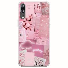 Aesthetic Pink Huawei P20 Flexible TPU (Διάφανη Σιλικόνη)