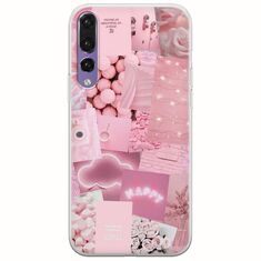 Aesthetic Pink Huawei P20 Pro Flexible TPU (Διάφανη Σιλικόνη)