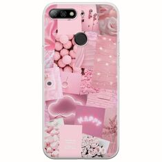 Aesthetic Pink Huawei P Smart Flexible TPU (Διάφανη Σιλικόνη)