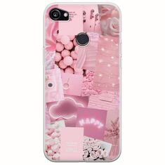 Aesthetic Pink Google Pixel 2XL Flexible TPU (Διάφανη Σιλικόνη)