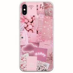 Aesthetic Pink iPhone XS Max Flexible TPU (Διάφανη Σιλικόνη)