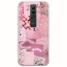 Aesthetic Pink Huawei Mate 20 Lite Flexible TPU (Διάφανη Σιλικόνη)