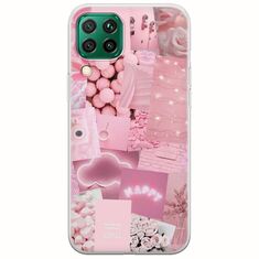 Aesthetic Pink Huawei P40 Lite Flexible TPU (Διάφανη Σιλικόνη)