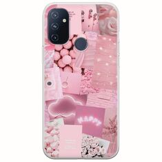 Aesthetic Pink OnePlus N100 Flexible TPU (Διάφανη Σιλικόνη)