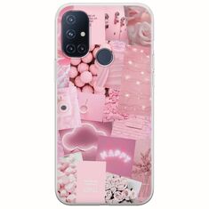 Aesthetic Pink OnePlus N10 5G Flexible TPU (Διάφανη Σιλικόνη)