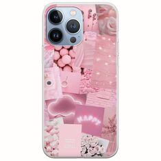 Aesthetic Pink iPhone 13 Pro Flexible TPU (Διάφανη Σιλικόνη)