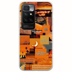 Aesthetic Orange Xiaomi Redmi 10 Flexible TPU (Διάφανη Σιλικόνη)
