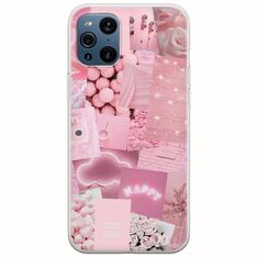 Aesthetic Pink Oppo Find X3 Pro 5G Flexible TPU (Διάφανη Σιλικόνη)