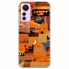 Aesthetic Orange Xiaomi 12 Lite 5G Flexible TPU (Διάφανη Σιλικόνη)