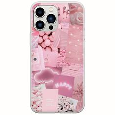 Aesthetic Pink iPhone 14 Pro Flexible TPU (Διάφανη Σιλικόνη)