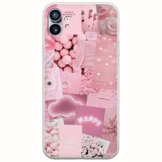 Aesthetic Pink Nothing Phone (1) Flexible TPU (Διάφανη Σιλικόνη)