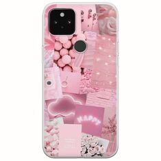 Aesthetic Pink Google Pixel 4a 5G Flexible TPU (Διάφανη Σιλικόνη)
