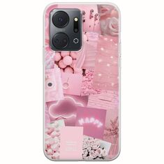 Aesthetic Pink Honor X7a Flexible TPU (Διάφανη Σιλικόνη)