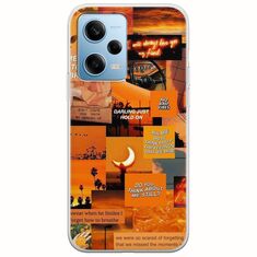 Aesthetic Orange Xiaomi Redmi Note 12 4G Flexible TPU (Διάφανη Σιλικόνη)