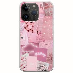 Aesthetic Pink iPhone 15 Pro Max Flexible TPU (Διάφανη Σιλικόνη)