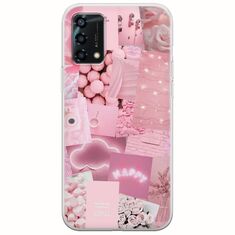 Aesthetic Pink Oppo A94 5G Flexible TPU (Διάφανη Σιλικόνη)