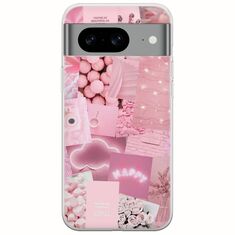 Aesthetic Pink Google Pixel 8 5G Flexible TPU (Διάφανη Σιλικόνη)
