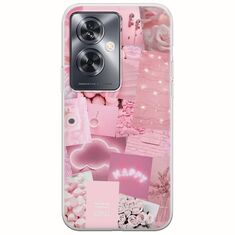 Aesthetic Pink Oppo A79 5G Flexible TPU (Διάφανη Σιλικόνη)