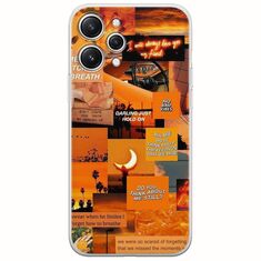 Aesthetic Orange Xiaomi Redmi 12 5G Flexible TPU (Διάφανη Σιλικόνη)