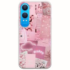 Aesthetic Pink OnePlus Nord CE4 Lite 5G Flexible TPU (Διάφανη Σιλικόνη)