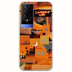Aesthetic Orange TCL 50 5G Flexible TPU (Διάφανη Σιλικόνη)