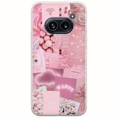 Aesthetic Pink Nothing Phone (2a) 5G Flexible TPU (Διάφανη Σιλικόνη)