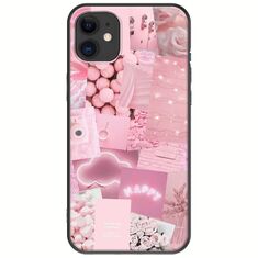 Aesthetic Pink iPhone 11 Black TPU (Μαύρη Σιλικόνη)