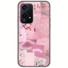 Aesthetic Pink Honor 200 Lite 5G Black TPU (Μαύρη Σιλικόνη)