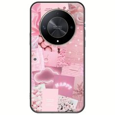Aesthetic Pink Honor Magic 6 Lite 5G Black TPU (Μαύρη Σιλικόνη)