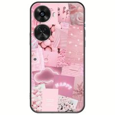 Aesthetic Pink Huawei Nova 12 SE Black TPU (Μαύρη Σιλικόνη)