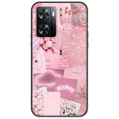 Aesthetic Pink OnePlus Nord N20 SE Black TPU (Μαύρη Σιλικόνη)