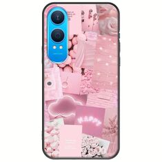 Aesthetic Pink OnePlus Nord CE4 Lite 5G Black TPU (Μαύρη Σιλικόνη)