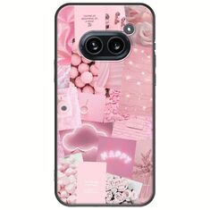 Aesthetic Pink Nothing Phone (2a) 5G Black TPU (Μαύρη Σιλικόνη)